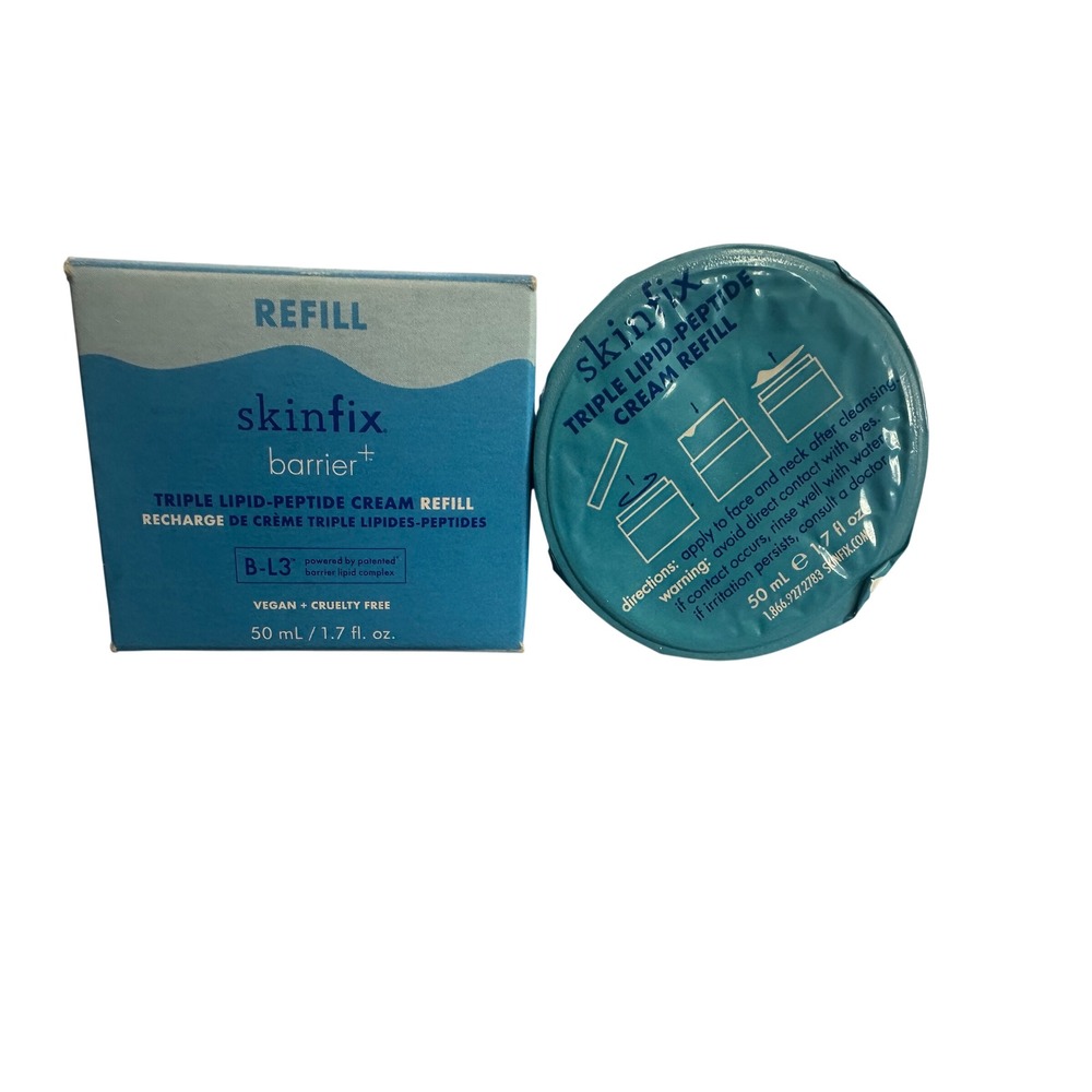 Skinfix Barrier+ Triple Lipid-Peptide Cream Refill 50ml 1.7oz B-L3 Complex